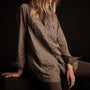 Supima Ripstop Utility Shirt - Greystone Pigment | James Perse Los Angeles