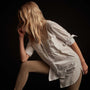Supima Ripstop Utility Shirt - White | James Perse Los Angeles