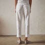 Seersucker Pant in White | James Perse Los Angeles 