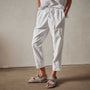 Seersucker Pant in White | James Perse Los Angeles 