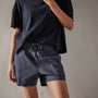 Seersucker Short in Blue Oil | James Perse Los Angeles 