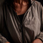 Oversized Full Zip Parka - Ash Grey | James Perse Los Angeles