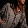 Oversized Full Zip Parka - Ash Grey | James Perse Los Angeles