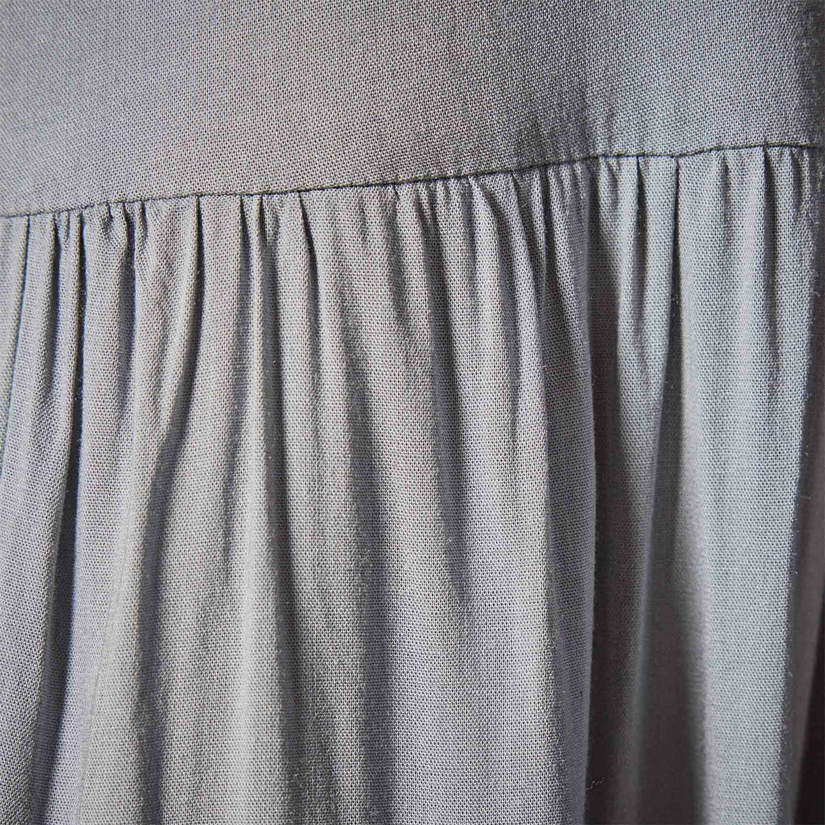 Stretch Viscose Shirt Dress in Ocean Mist | James Perse Los Angeles