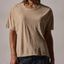 Short Sleeve Pocket Tee in Sand Dune | James Perse Los Angeles