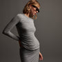 Shoreline Ruched Top in Silver Grey | James Perse Los Angeles