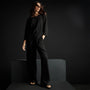 Back Keyhole Jumpsuit in Black | James Perse Los Angeles