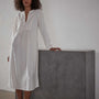 Peasant Dress - Ivory | James Perse Los Angeles