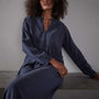 Peasant Dress - Navy | James Perse Los Angeles