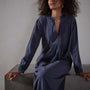 Peasant Dress - Navy | James Perse Los Angeles