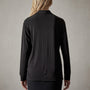 Stretch Matte Jersey Shirt in Black | James Perse Los Angeles 