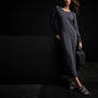Open Seam Raglan Dress in Magma | James Perse Los Angeles