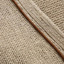 Baja Tie Front Cardigan in Natural/Tobacco | James Perse Los Angeles