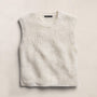 Cotton Linen Sweater Tank In Off White | James Perse Los Angeles