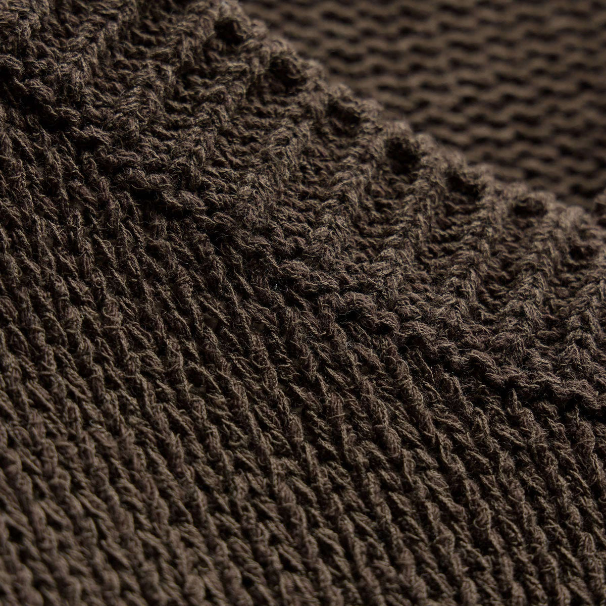 Cotton Linen V Neck Boxy Sweater In Storm | James Perse Los Angeles