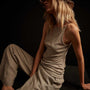 Tencel Cashmere Ribbed Tank - Mineral | James Perse Los Angeles