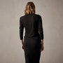 Tencel Cashmere Turtleneck in Black | James Perse Los Angeles