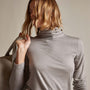 Tencel Cashmere Turtleneck in Dapple | James Perse Los Angeles