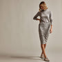 Tencel Cashmere Turtleneck in Dapple | James Perse Los Angeles