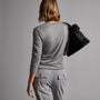 Tencel Cashmere Crewneck in Breeze | James Perse Los Angeles