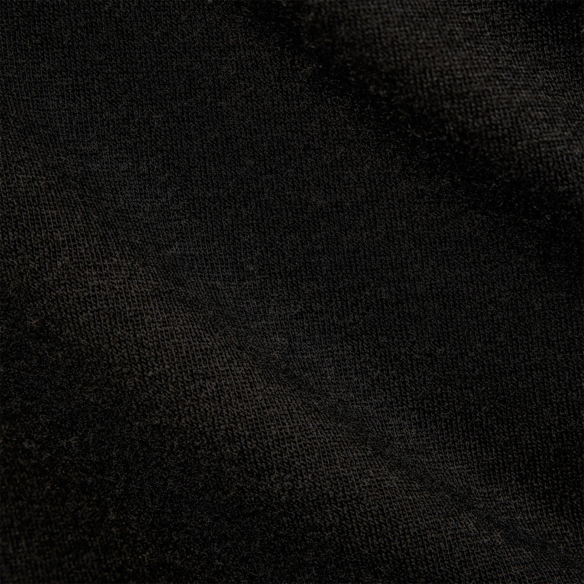Tencel Cashmere Open Polo in Black | James Perse Los Angeles