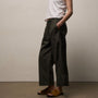 Fine Cotton Twill Crop Pant in Dark Olive | James Perse Los Angeles