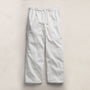 Fine Cotton Twill Crop Pant In White | James Perse Los Angeles