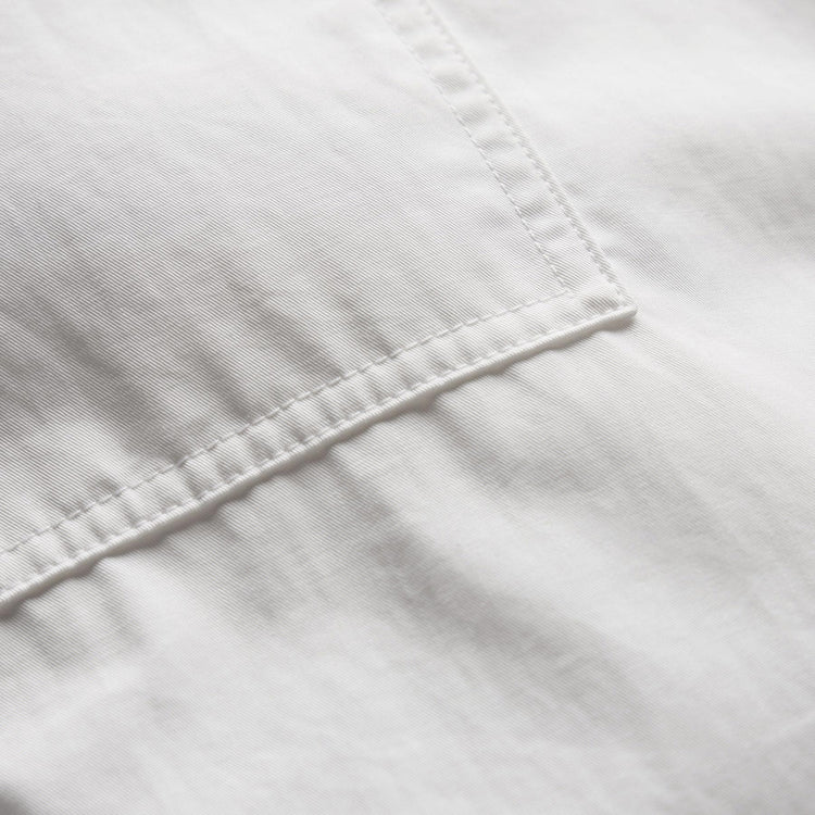 Fine Cotton Twill Crop Pant In White | James Perse Los Angeles
