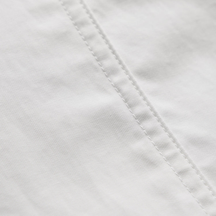 Fine Cotton Twill Crop Pant In White | James Perse Los Angeles
