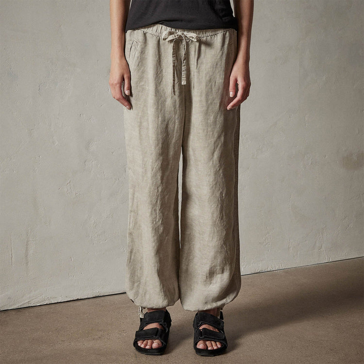 Tencel Linen Balloon Pant in Mineral Pigment | James Perse Los Angeles