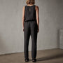 Tencel Linen Blend Romper in Black | James Perse Los Angeles