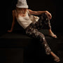 Tropical Print Linen Cargo Pant - Kona | James Perse Los Angeles