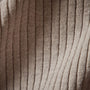 Cotton Cashmere Rib Cardigan in Toast | James Perse Los Angeles