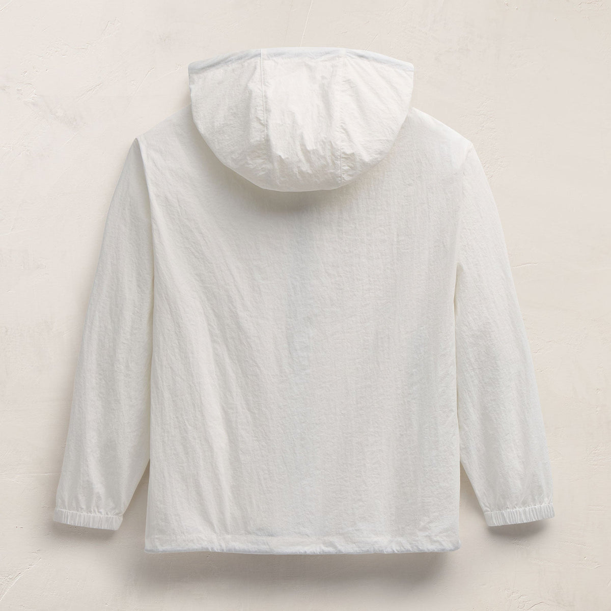 Txtrd Water Rplnt Nylon Jacket in White | James Perse Los Angeles
