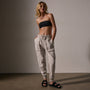 Linen Mixed Media Pant in Salt Pigment | James Perse Los Angeles
