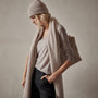 Sheer Slub Long Sleeve V Neck Tee in Dapple | James Perse Los Angeles