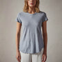 Sheer Slub Crew Neck Tee in Aura | James Perse Los Angeles 