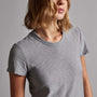 Sheer Slub Crew Neck Tee in Breeze | James Perse Los Angeles