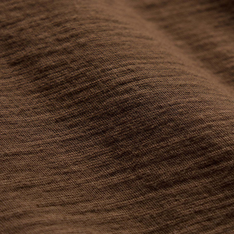 Sheer Slub Crew Neck Tee in Cocoa | James Perse Los Angeles