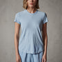 Sheer Slub Crew Neck Tee in Delta | James Perse Los Angeles