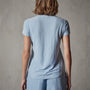 Sheer Slub Crew Neck Tee in Delta | James Perse Los Angeles