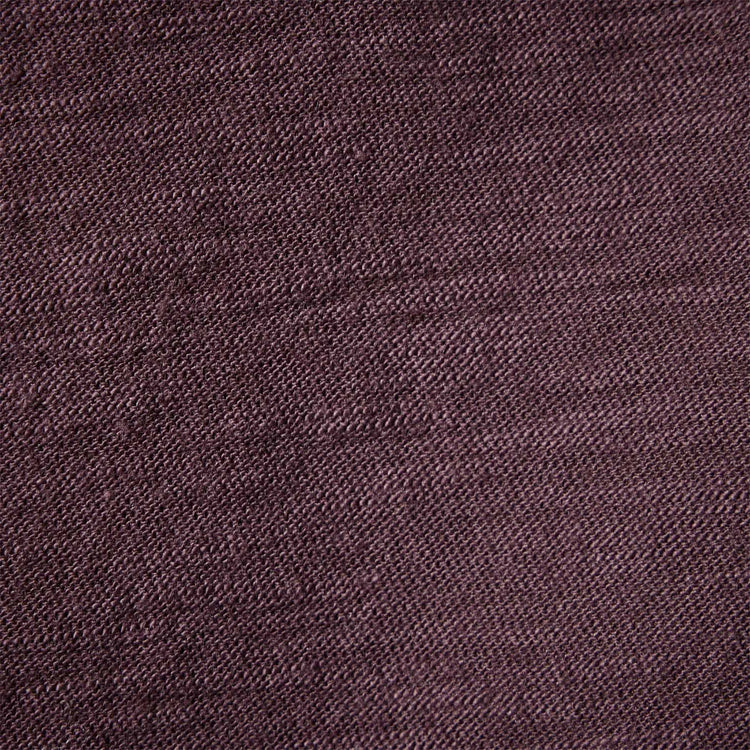 Sheer Slub Crew Neck Tee in Eggplant | James Perse Los Angeles