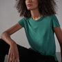 Sheer Slub Crew Neck Tee - Fuji | James Perse Los Angeles