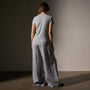 Sheer Slub Crew Neck Tee in Grey Sky | James Perse Los Angeles
