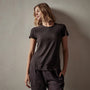 Sheer Slub Crew Neck Tee in Kona | James Perse Los Angeles