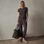 Sheer Slub Crew Neck Tee in Kona | James Perse Los Angeles