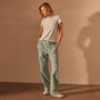 Sheer Slub Crew Neck Tee in Open Sky | James Perse Los Angeles