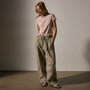 Sheer Slub Crew Neck Tee in Rosewater | James Perse Los Angeles