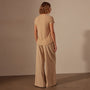 Sheer Slub Crew Neck Tee in Sand Dune | James Perse Los Angeles