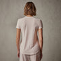 Sheer Slub Crew Neck Tee in Zephyr | James Perse Los Angeles